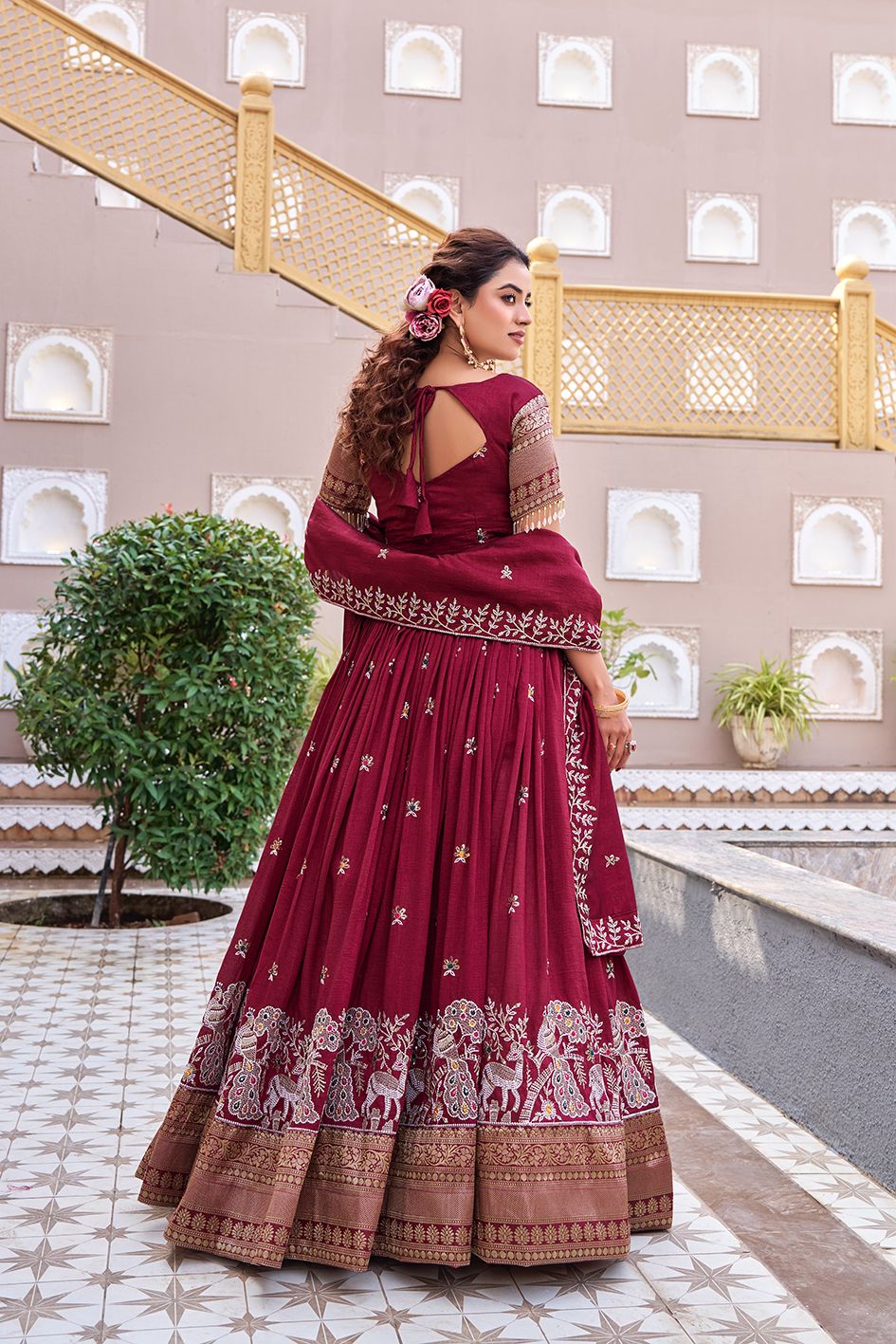 Indian Lehenga Choli for Women | Designer Wedding & Party Wear Lehenga | Traditional Ethnic Outfit - Vastraa