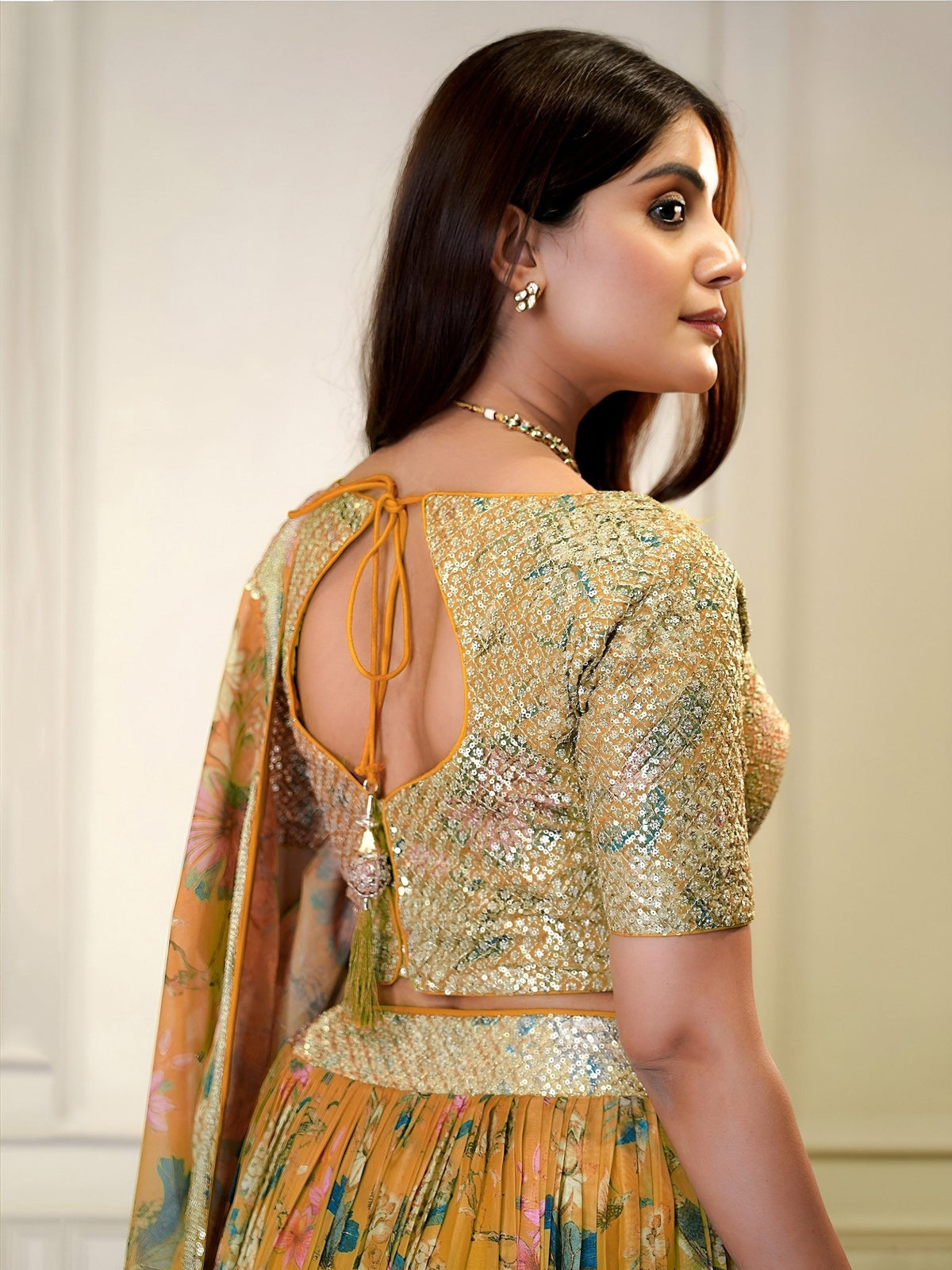 Lehenga Choli Set For Haldi Occasions - Vastraa