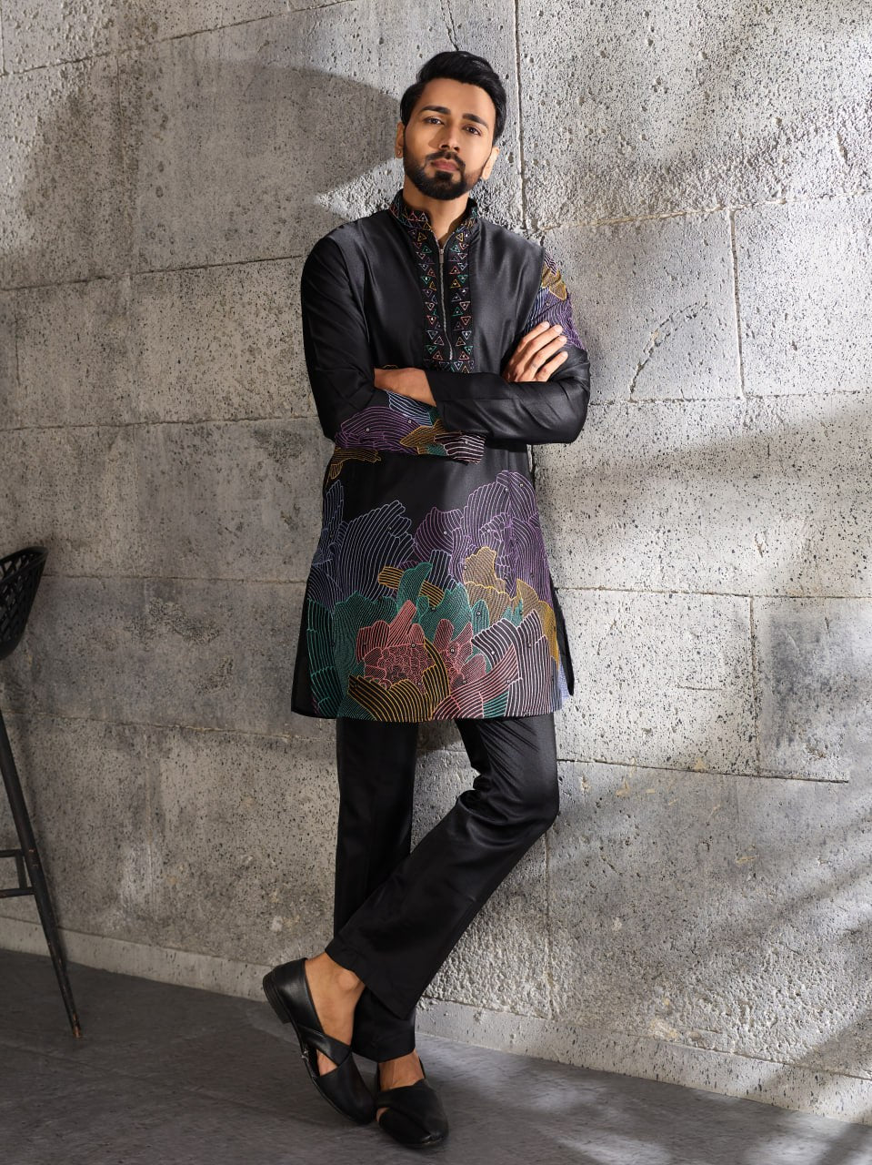 Men's Designer Kurta Pajama Set For Weddings - Vastraa