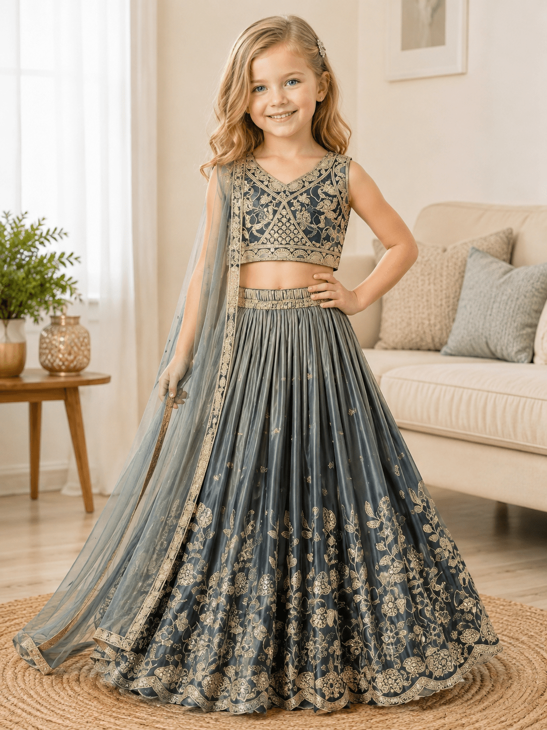 Kids Lehenga - Vastraa