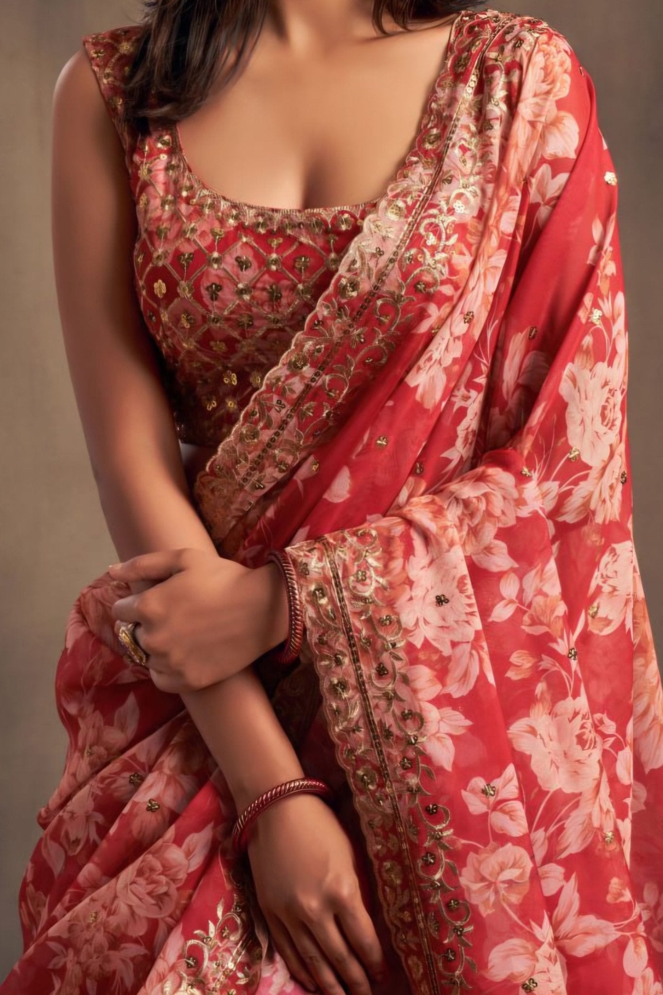 Designer Floral Embroidered Lehenga Choli Set for Women - Wedding & Festive Wear - Vastraa
