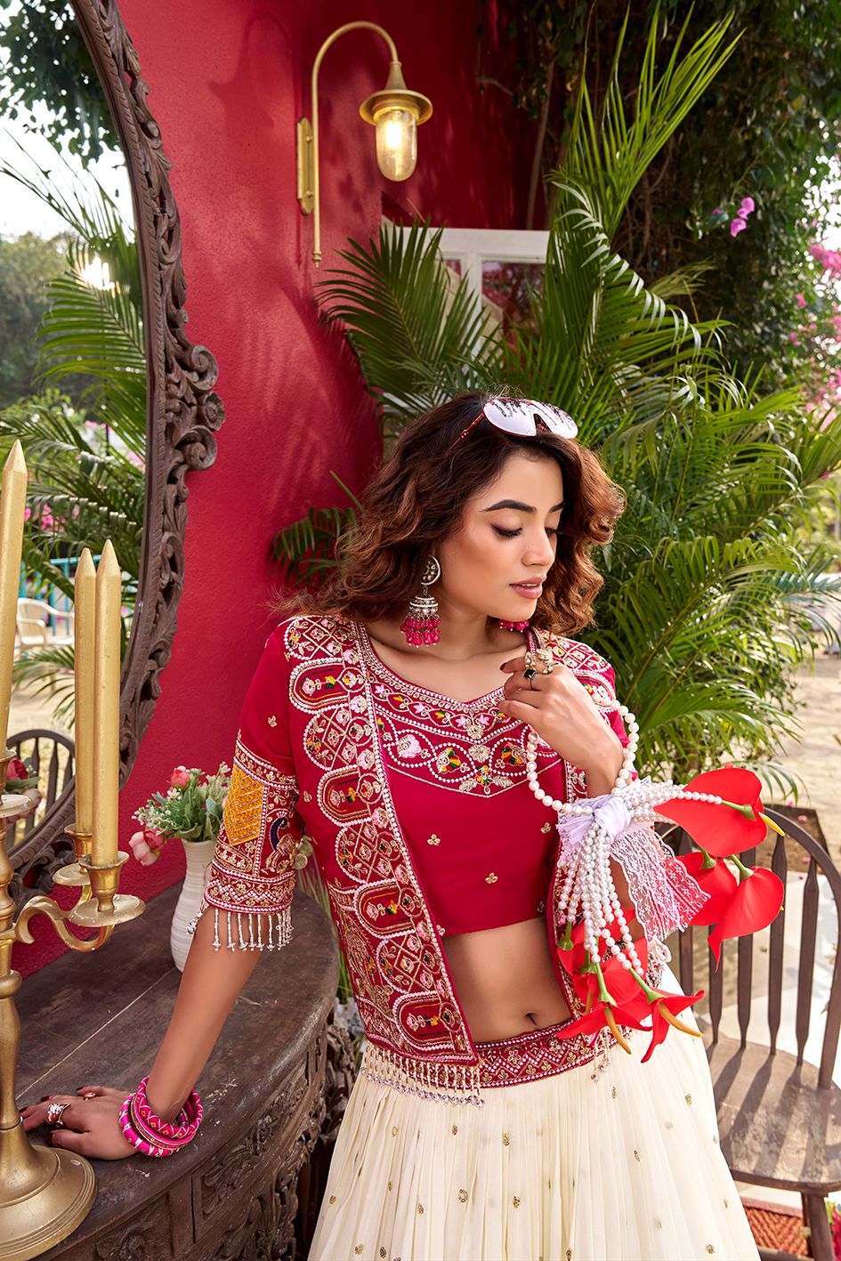 Designer Lehenga Choli Set For Reception And Wedding Occasion - Vastraa