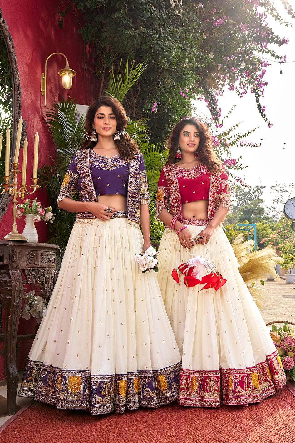 Designer Lehenga Choli Set For Reception And Wedding Occasion - Vastraa
