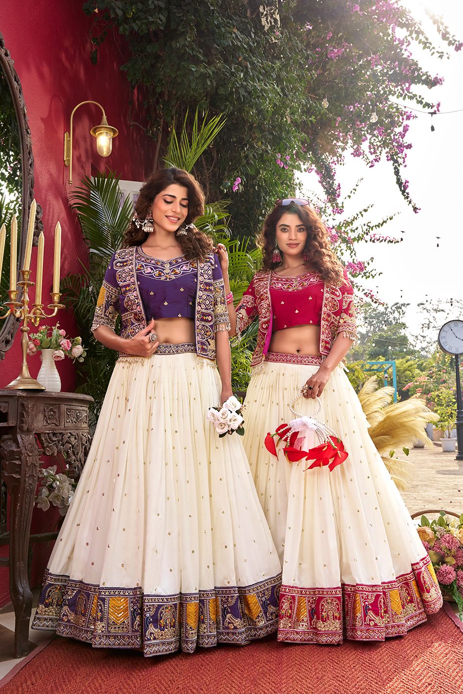 Designer Lehenga Choli Set For Reception And Wedding Occasion - Vastraa
