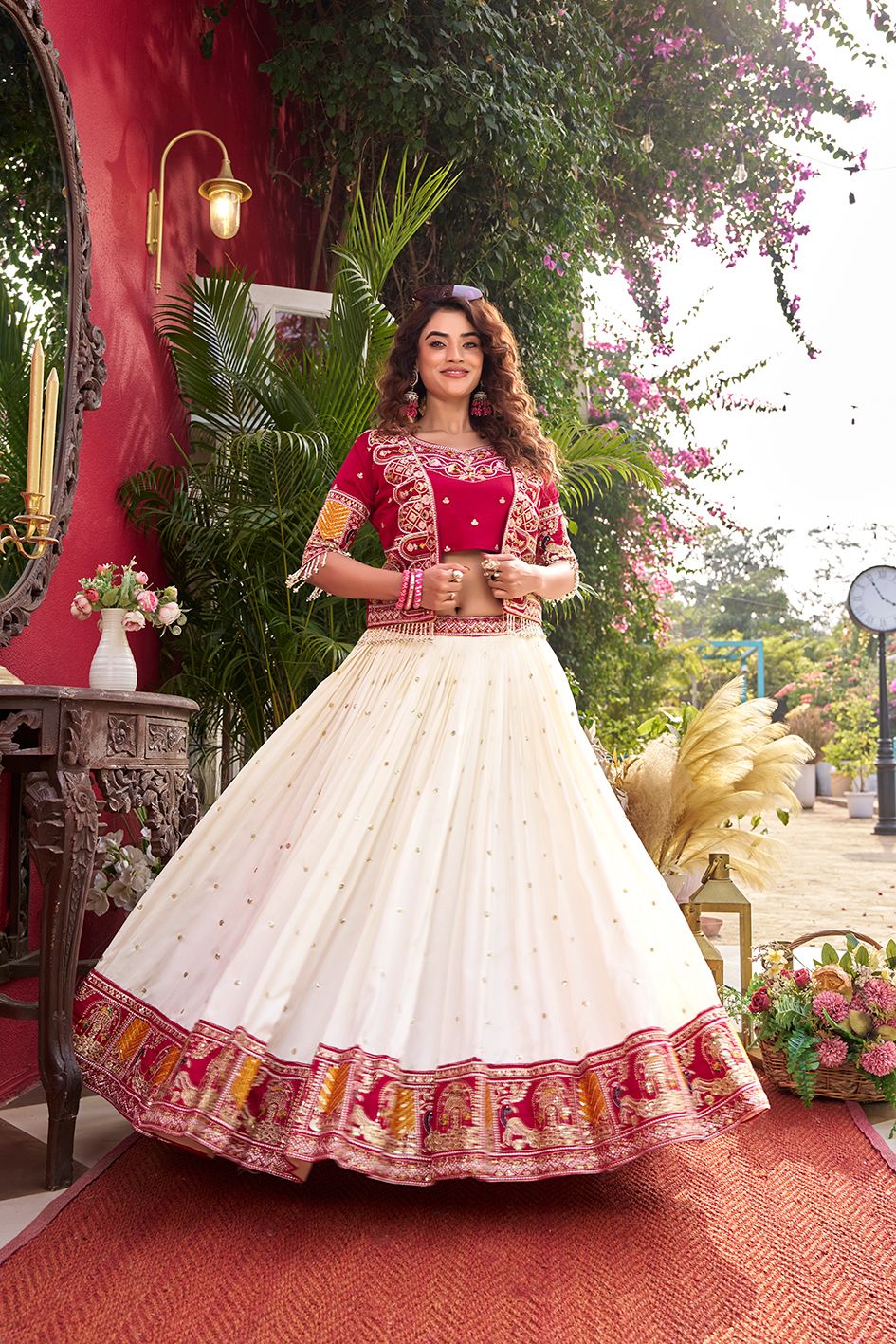 Designer Lehenga Choli Set For Reception And Wedding Occasion - Vastraa