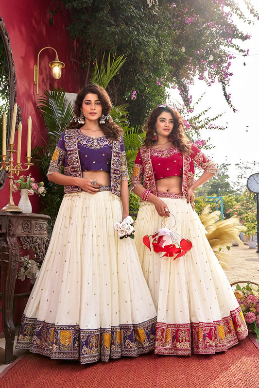 Designer Lehenga Choli Set For Reception And Wedding Occasion - Vastraa