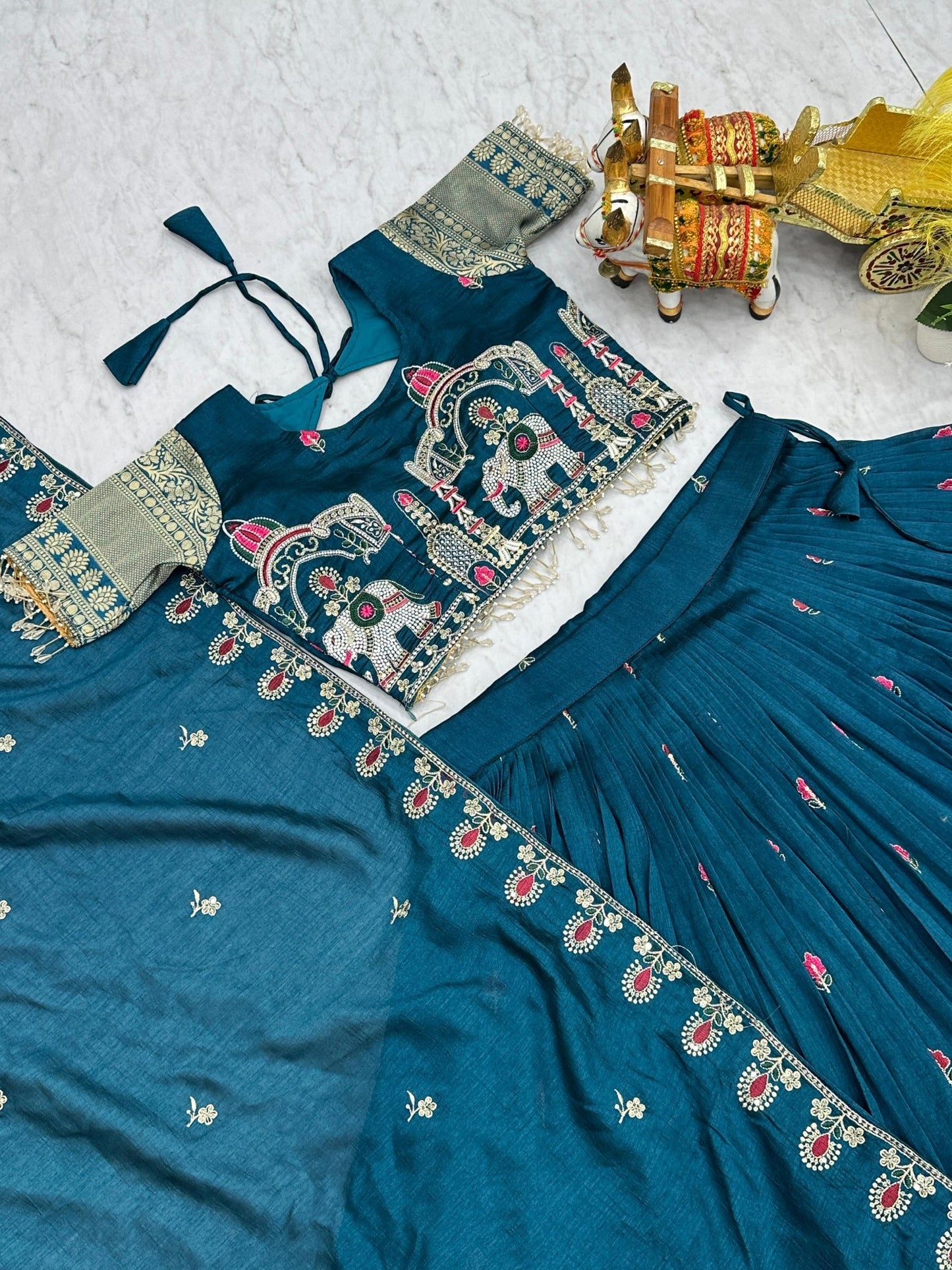 Indian Lehenga Choli for Women | Designer Wedding & Party Wear Lehenga | Traditional Ethnic Outfit - Vastraa