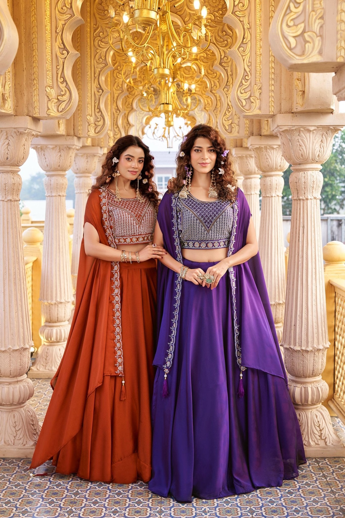 Indian Wedding Lehenga Choli for Women | Designer Ethnic Wear | Wedding Guest Party Outfit - Vastraa