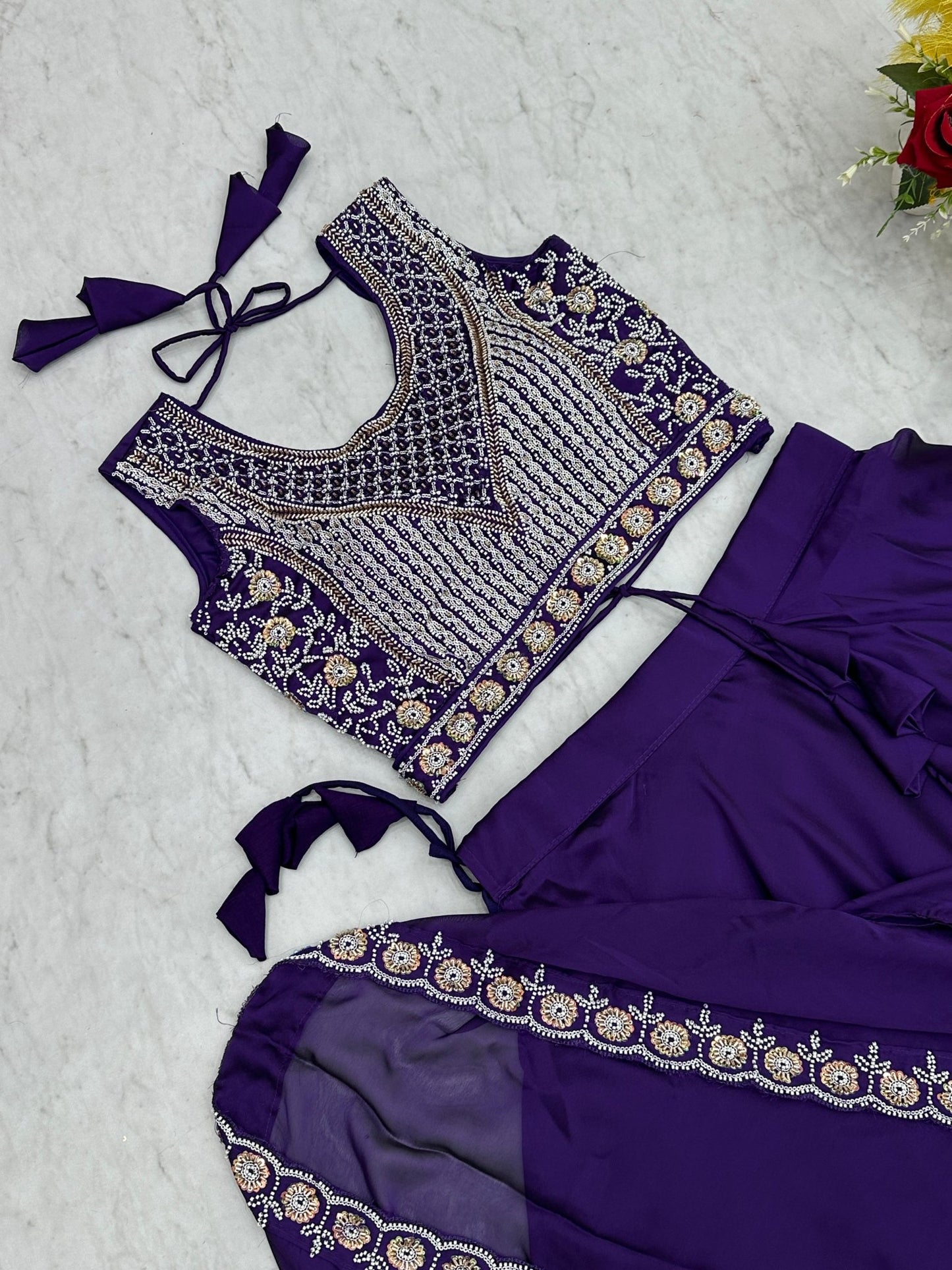 Indian Wedding Lehenga Choli for Women | Designer Ethnic Wear | Wedding Guest Party Outfit - Vastraa
