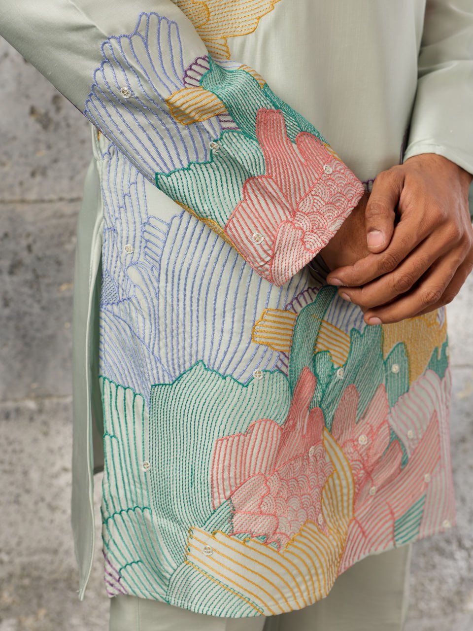 Men's Designer Kurta Pajama Set For Weddings - Vastraa