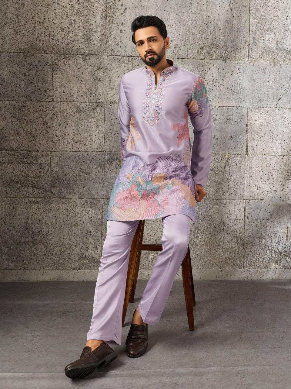 Men's Designer Kurta Pajama Set For Weddings - Vastraa