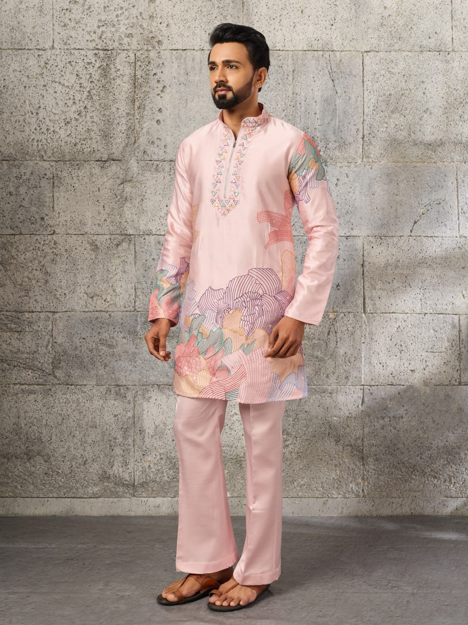Men's Designer Kurta Pajama Set For Weddings - Vastraa