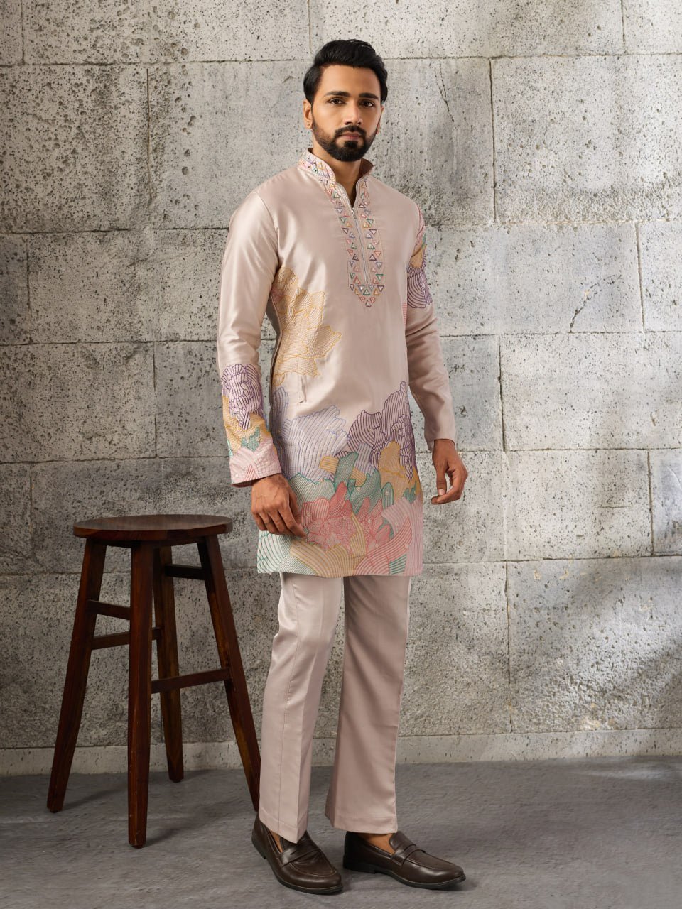 Men's Designer Kurta Pajama Set For Weddings - Vastraa