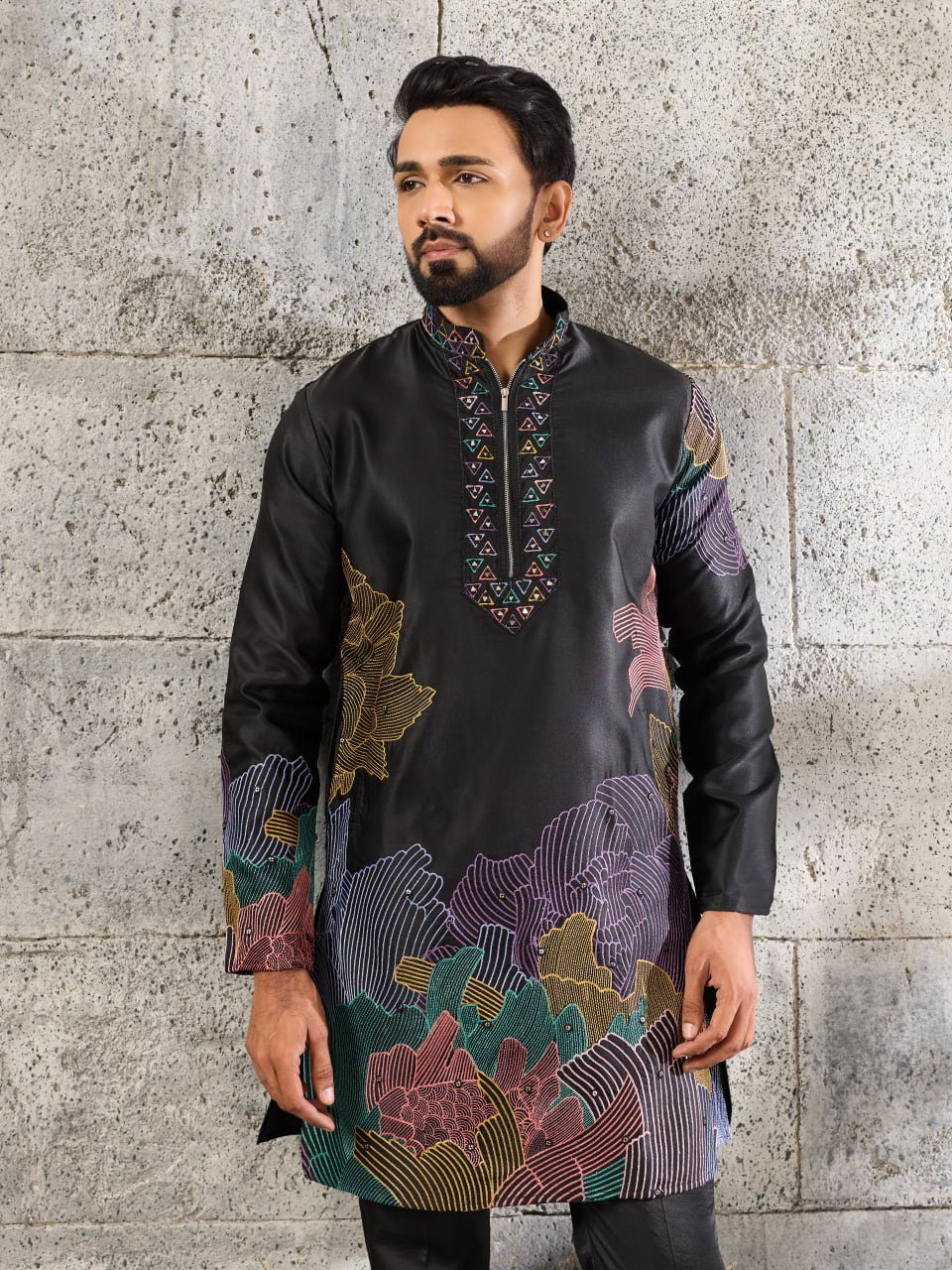 Men's Designer Kurta Pajama Set For Weddings - Vastraa