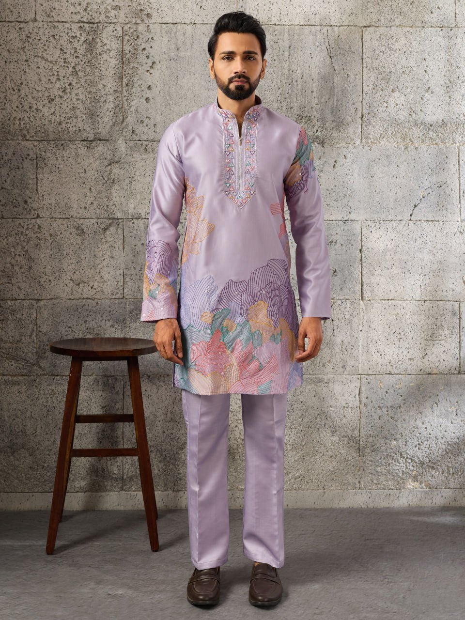 Men's Designer Kurta Pajama Set For Weddings - Vastraa