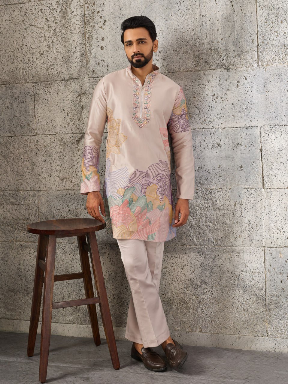 Men's Designer Kurta Pajama Set For Weddings - Vastraa