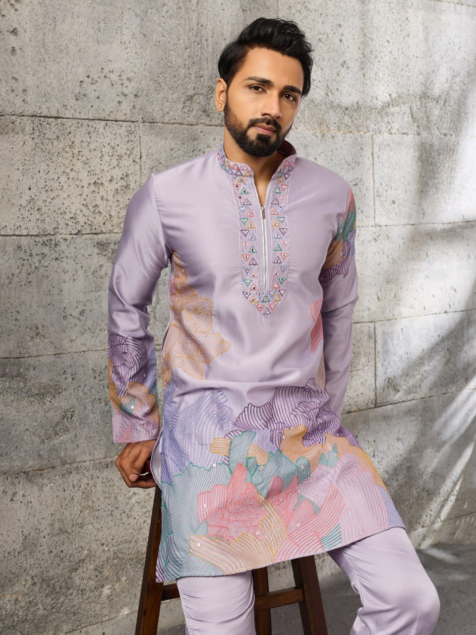 Men's Designer Kurta Pajama Set For Weddings - Vastraa