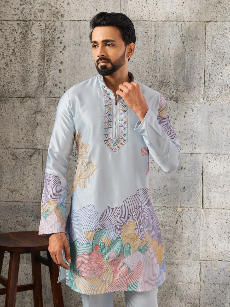 Men's Designer Kurta Pajama Set For Weddings - Vastraa