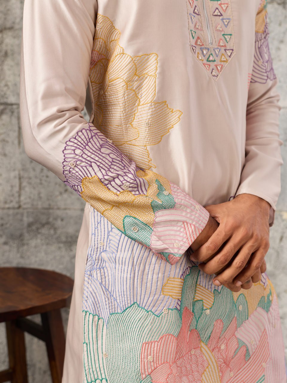 Men's Designer Kurta Pajama Set For Weddings - Vastraa