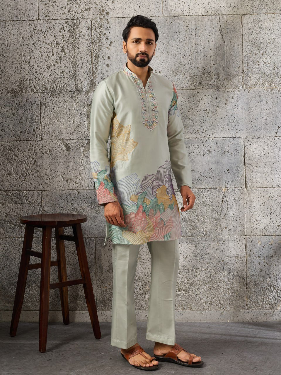 Men's Designer Kurta Pajama Set For Weddings - Vastraa