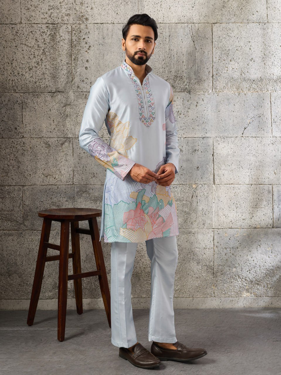Men's Designer Kurta Pajama Set For Weddings - Vastraa