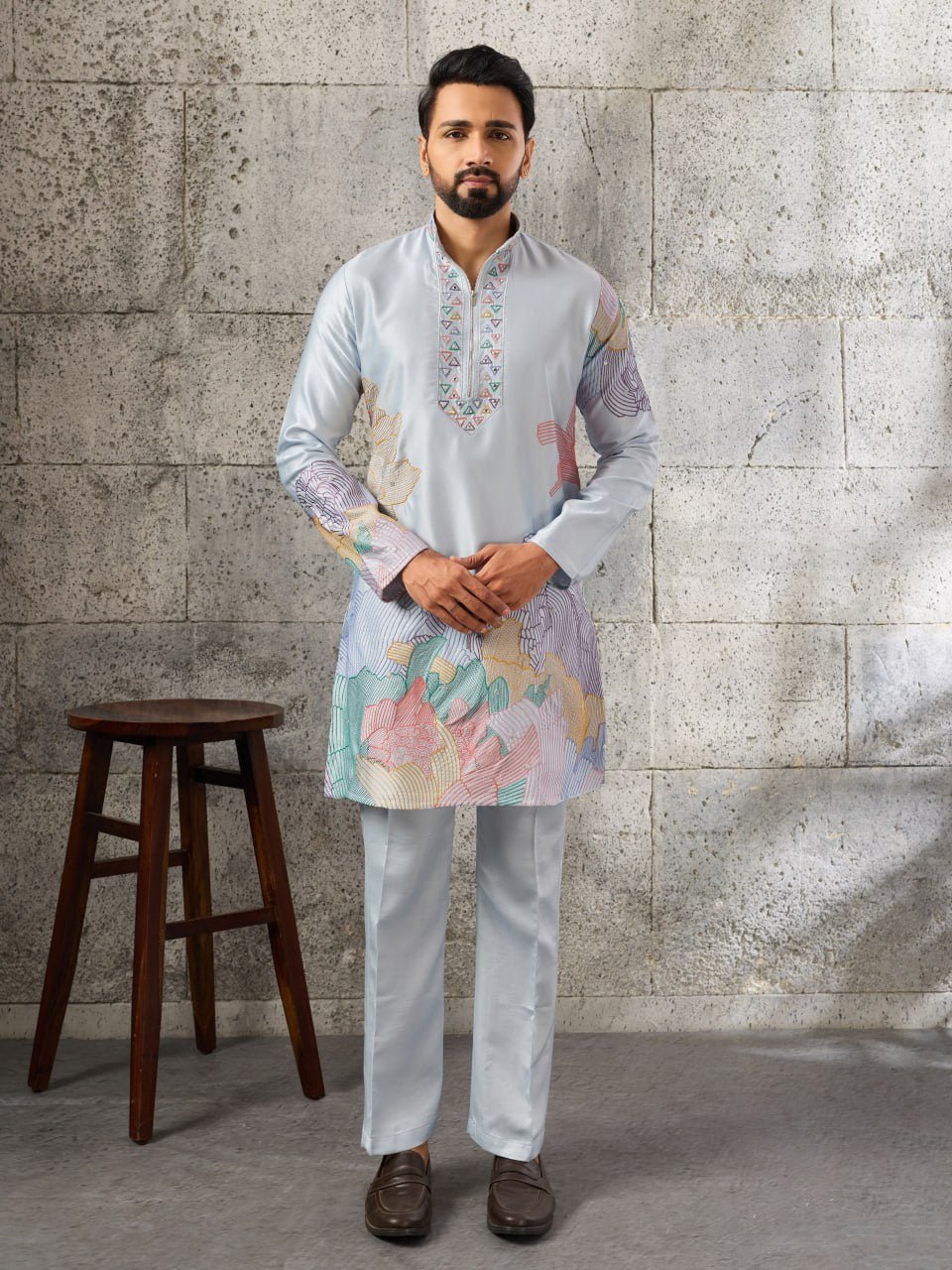 Men's Designer Kurta Pajama Set For Weddings - Vastraa
